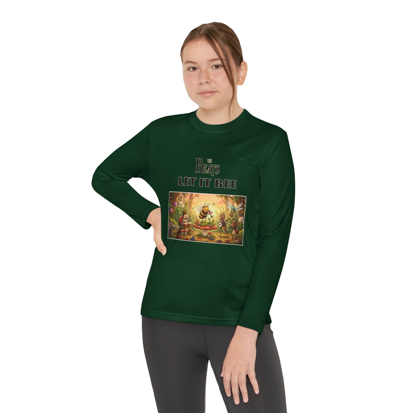 "Let It Bee" Musical Bee Graphic T-shirt