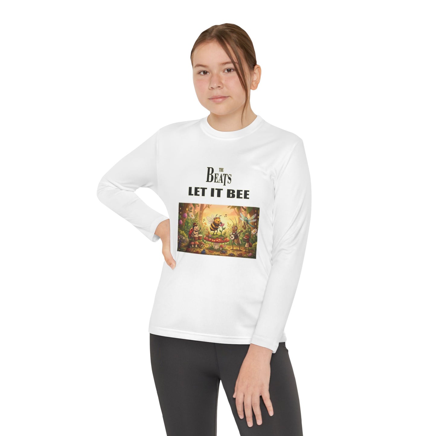 "Let It Bee" Musical Bee Graphic T-shirt