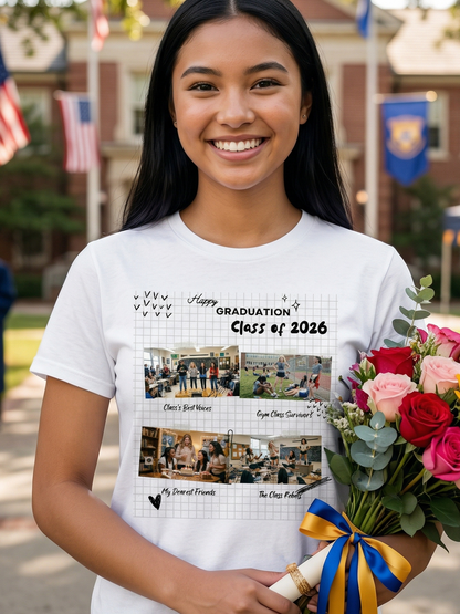 Happy Graduation - Personalized Tee