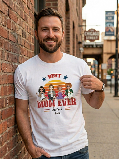 "Mom Ever" Personalized Tee