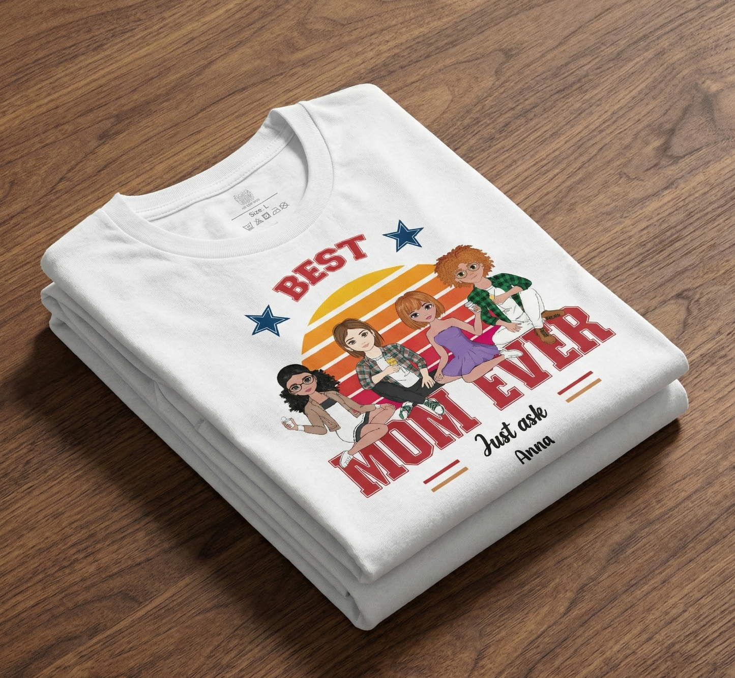 "Mom Ever" Personalized Tee
