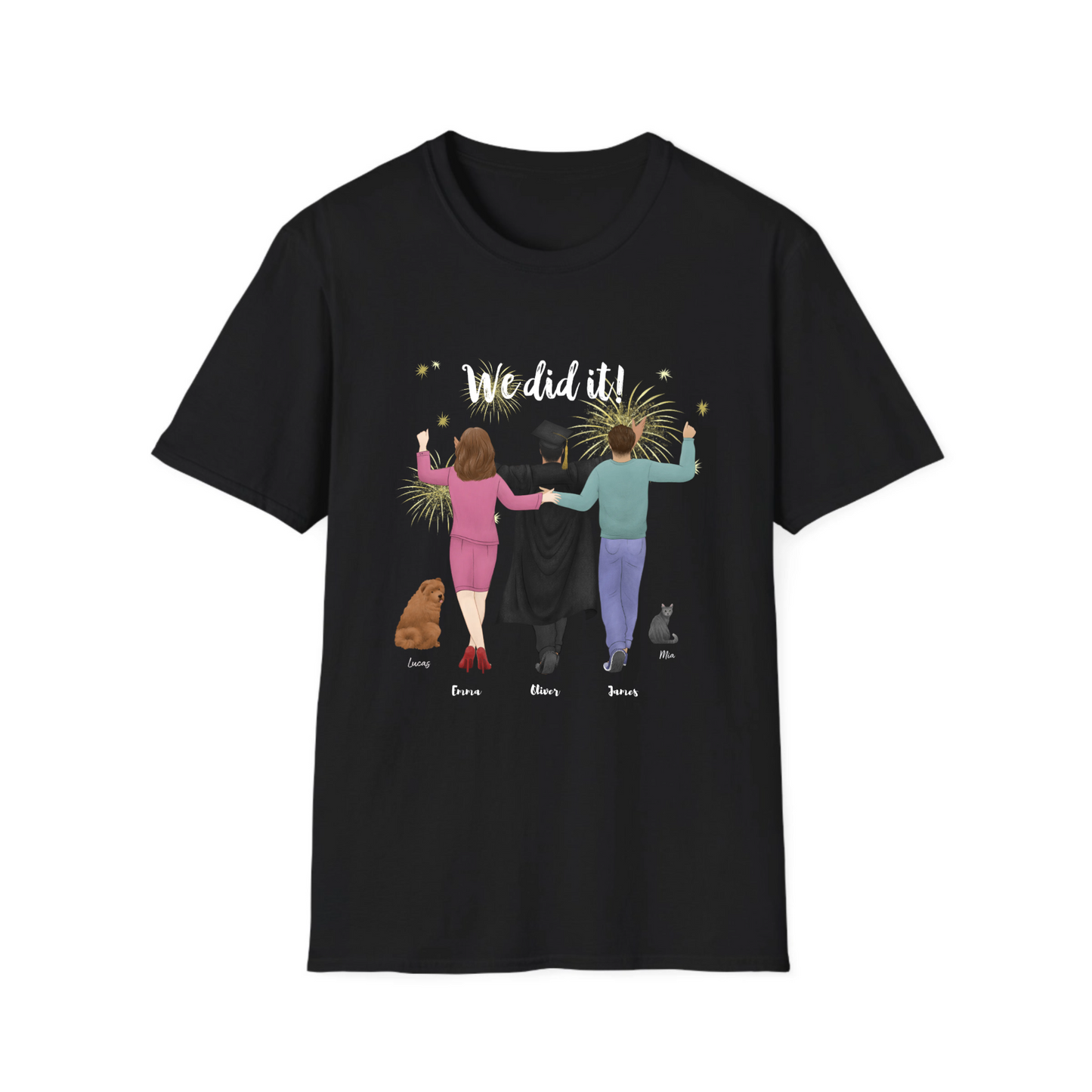 Graduation - Personalized - Softstyle T-Shirt