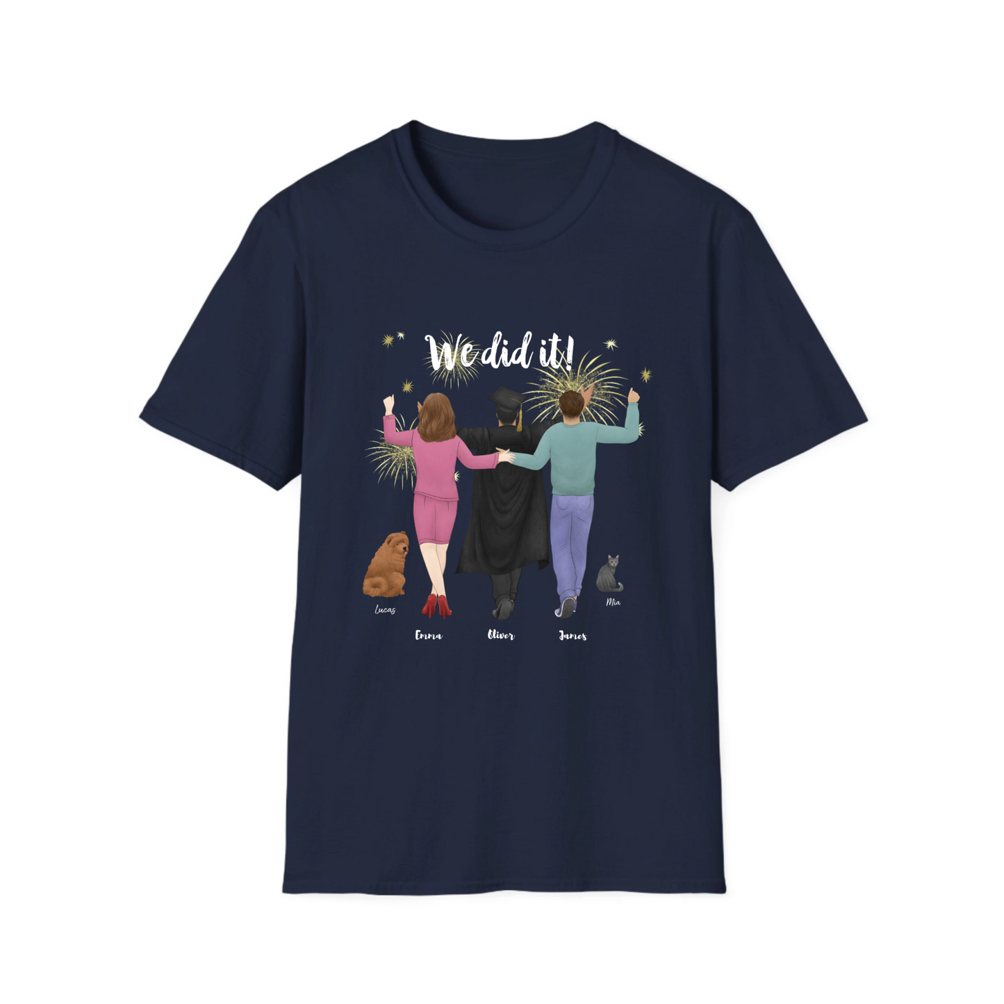 Graduation - Personalized - Softstyle T-Shirt