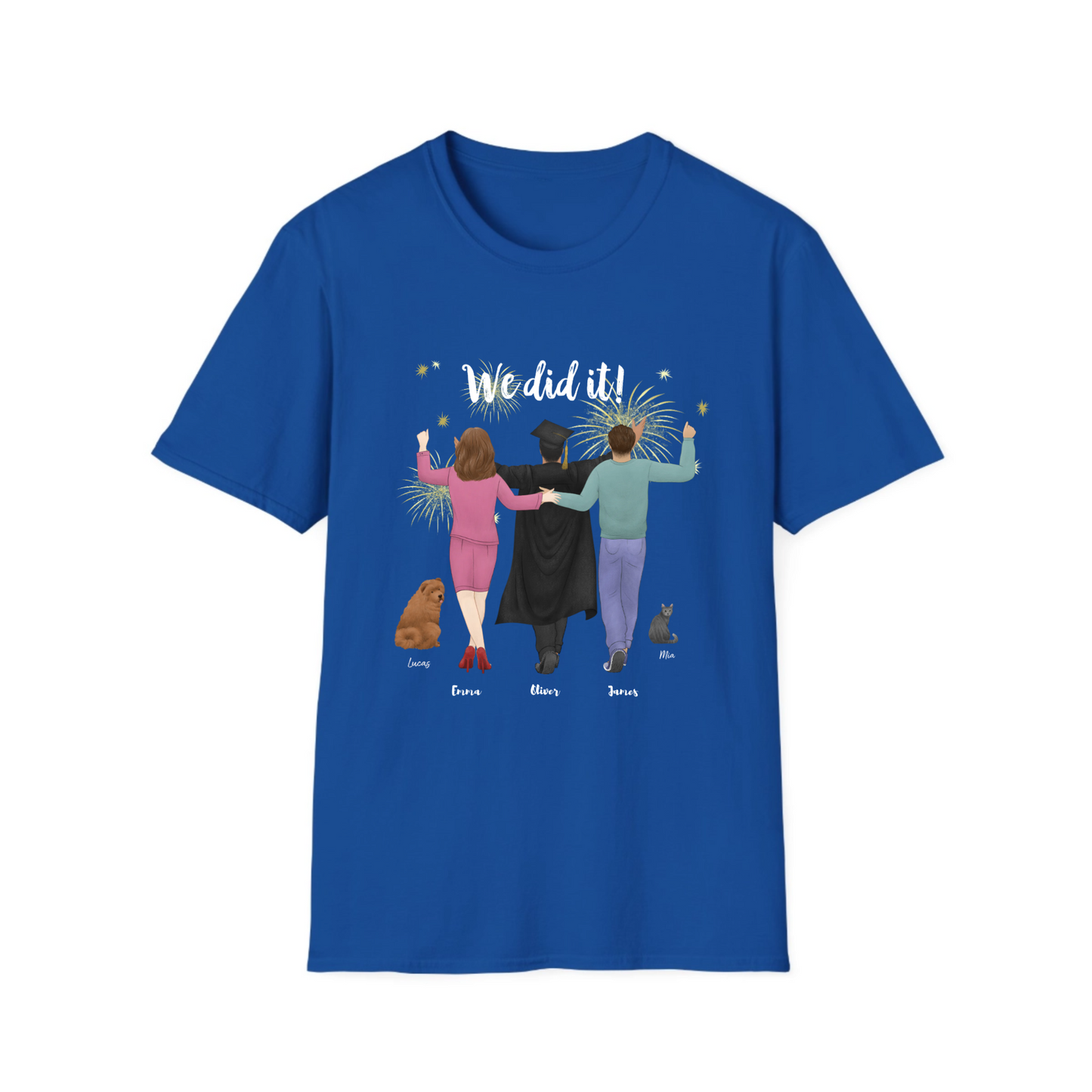 Graduation - Personalized - Softstyle T-Shirt